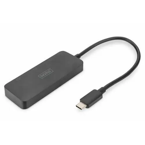 Digitus Hub/koncentrator 3-portowy usb typ c/3x displayport 4k/60hz hdr