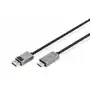 Kabel adapter DIGITUS PREMIUM DisplayPort - HDMI 4K 30Hz DP/HDMI M/M 1.8m, DB-340202-018-S Sklep on-line