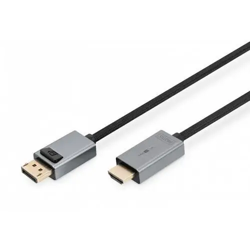 Digitus Kabel adapter premium displayport - hdmi 4k 30hz dp/hdmi m/m 1.8m