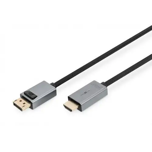 Digitus Kabel adapter premium displayport - hdmi 4k 30hz dp/hdmi m/m 3m