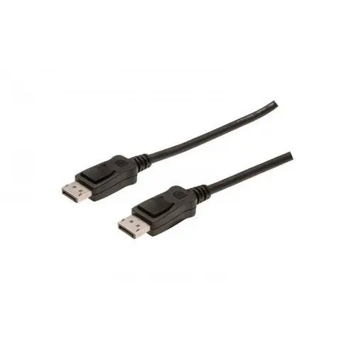 Kabel DisplayPort Digitus AK-340103-010-S, [1x złącze męskie DisplayPort - 1x złącze męskie DisplayPort], 1 m, czarny, AK-340103-010-S