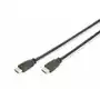 Digitus Kabel połączeniowy HDMI HighSpeed z Ethernetem 4K 60Hz UHD Typ HDMI A/HDMI A M/M czarny 5m Sklep on-line