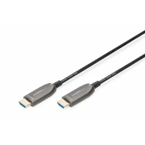Digitus Kabel połączeniowy hybrydowy AOC HDMI 2.1 Ultra High Speed 8K/60Hz UHD HDMI A/HDMI A M/M 15m Czarny