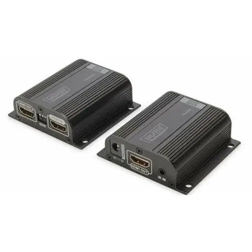 Przedłużacz/Extender HDMI do 50m po skrętce Cat.6/7 UTP, 1080p 60Hz FHD, HDCP 1.2, IR, audio(zestaw), 9920-12458