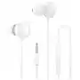 Dudao dokanałowe słuchawki zestaw słuchawkowy z pilotem i mikrofonem mini jack 3,5 mm biały (X11Pro white) - Biały Sklep on-line
