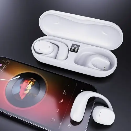 Słuchawki bezprzewodowe bluetooth białe Dudao