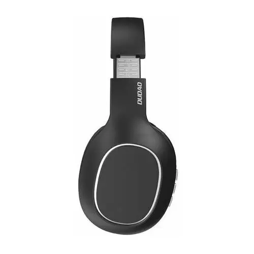 Dudao wielofunkcyjne bezprzewodowe nauszne słuchawki Bluetooth 5.0 czytnik kart micro SD radio FM czarny (X22Pro black) 2