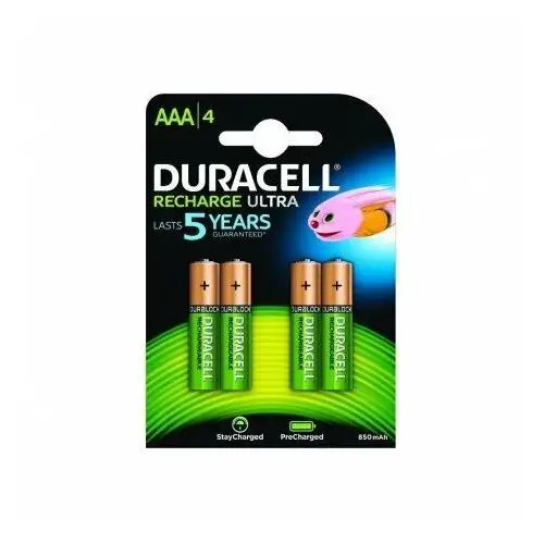 Duracell akumulator hr03-a aaa 850mah 1.2v 4szt