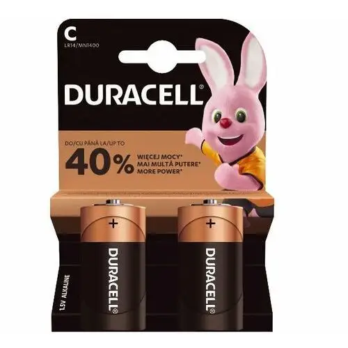 Duracell Zestaw baterii alkaliczne (x 2)