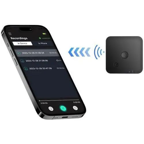 Dyktafon 64GB bluetooth nagrywanie rozmów telefonicznych transkrypcja