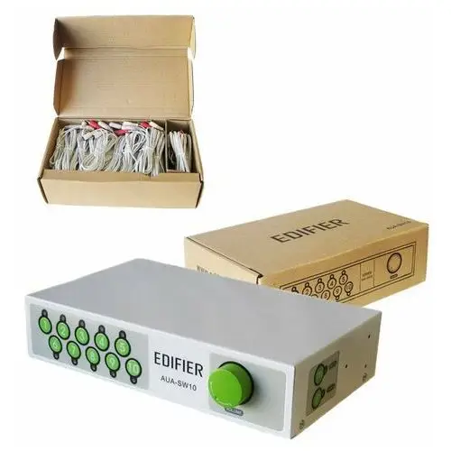 EDIFIER AUA-SW10 switchbox przełącznik 1x input RCA - 10x output RCA