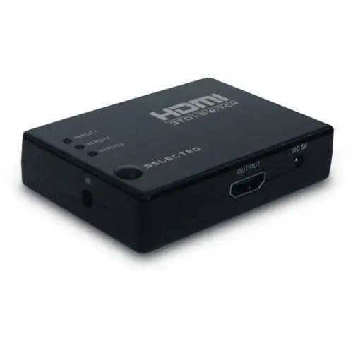 Adapter savio switch hdmi 3 porty + pilot cl-28 Elmak