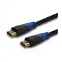 Savio Kabel HDMI (M) 5m, oplot nylonowy, złote końcówki, v1.4 high speed, ethernet/3D, CL-49 Sklep on-line