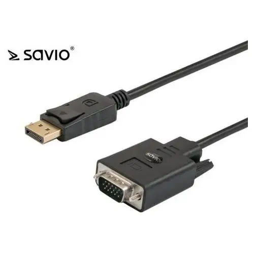 Elmak SAVIO CL-92 Kabel DisplayPort M - VGA M 1.8 m