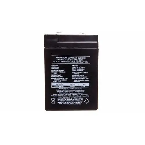 Emos Akumulator ołowiowy agm 6v 4ah f4,7 b9641
