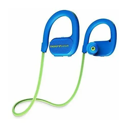 Bt running 2 – słuchawki (neon led, ipx4, secure-fit, 7 godzin odtwarzania) neon green Energy sistem
