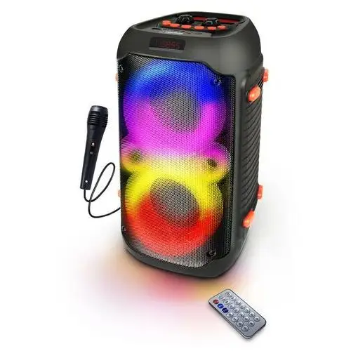 ESPERANZA GŁOŚNIK BT FM LED RGB SINGER EP156