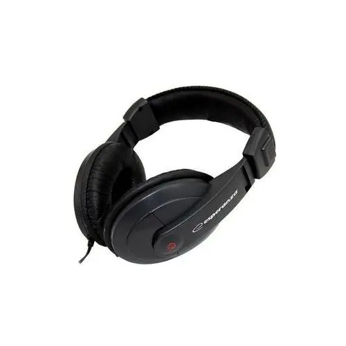 Esperanza Słuchawki audio reg.głoś. eh120 reggae /czarne. ( 5 lat gwarancji na komputer i