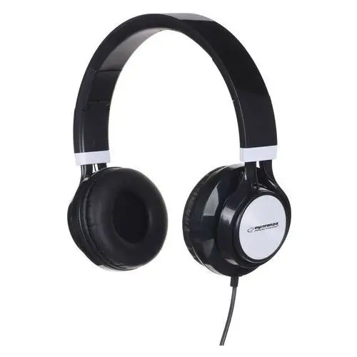 Esperanza słuchawki audio stereo z regulacją głośności eh159w białe