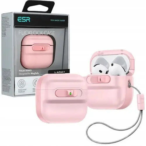 Etui Esr do Apple AirPods 4 do MagSafe, case ze smyczą obudowa na słuchawki