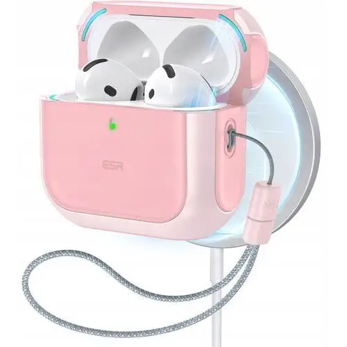 Etui Esr do Apple AirPods 4, do MagSafe smycz, case ochronny na słuchawki