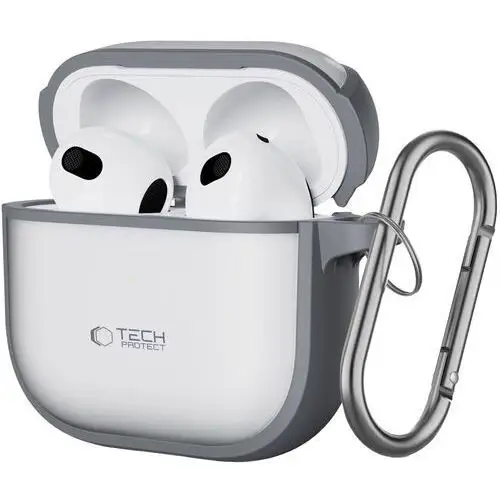 Etui na słuchawki bezprzewodowe Apple Airpods 4, Tech Protect, case obudowa