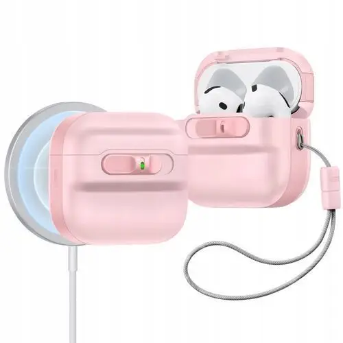 Etui na słuchawki do Apple AirPods 4, do MagSafe, case cover wytrzymałe Esr