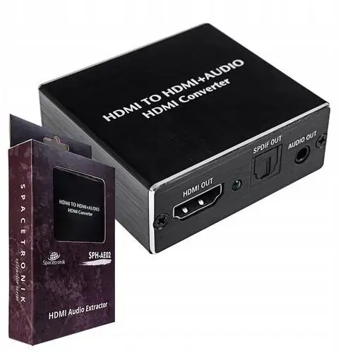 Extractor Hdmi 2.0 Audio SPDiF Jack 3,5mm SPH-AE02