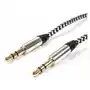 Kabel Audio AUX - 2x Jack 3.5 mm 1,5m Plecionka Sklep on-line