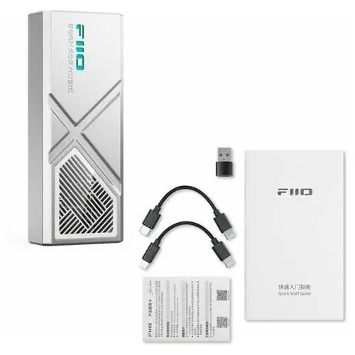 FIIO KA13 Silver wzmacniacz słuchawkowy DAC lightning / USB-C / USB