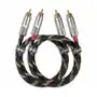 Fiio lr-rca4l kabel 2xrca w oplocie 1,5m Sklep on-line