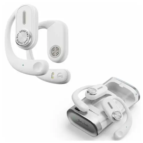 Słuchawki bezprzewodowe douszne bluetooth 5.3 TWS otwarte FIIO JW1 Białe