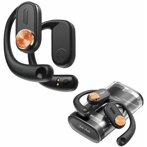 Słuchawki bezprzewodowe douszne bluetooth 5.3 TWS otwarte FIIO JW1 Czarne