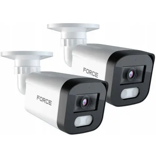 Force 2x Kamera Ip 4MPx IP-V-4025B Kamera do monitoringu PoE 2K 2560x1440p