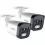 Force 2x Kamera Ip 4MPx IP-V-4025B Kamera do monitoringu PoE 2K 2560x1440p Sklep on-line