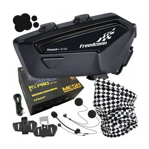 Interkom motocyklowy FreenConn FX Pro V2 EU MESH