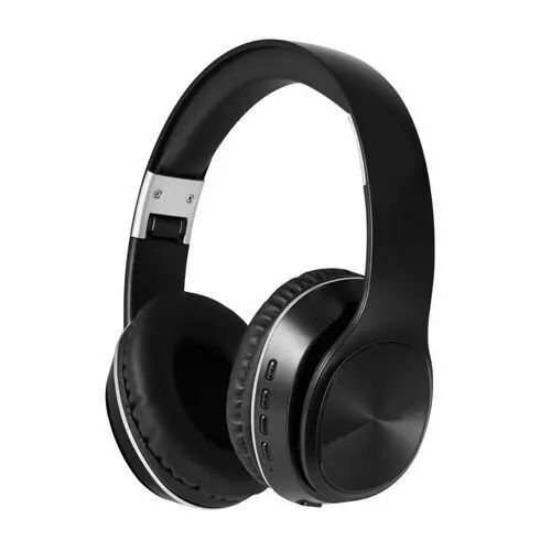 Bluetooth active noise canceling headphones with mic / słuchawki bezprzewodowe bluetooth z mikrofonem i anc black [449 Freestyle