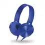 FREESTYLE STEREO HEADPHONES WITH MIC SŁUCHAWKI PRZEWODOWE Z MIKROFONEM EXTRA BASS MOVE BLUE [45713] Sklep on-line