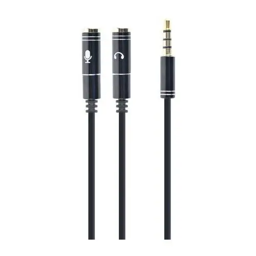 Gembird adapter audio mikrofon 3.5mm minijack, 4pin, 0.2m