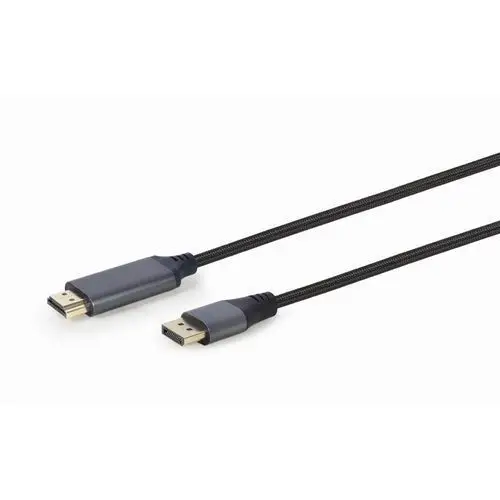 Gembird kabel displayport m - > hdmi m/m 4k, 1.8m - cc-dp-hdmi-4k-6