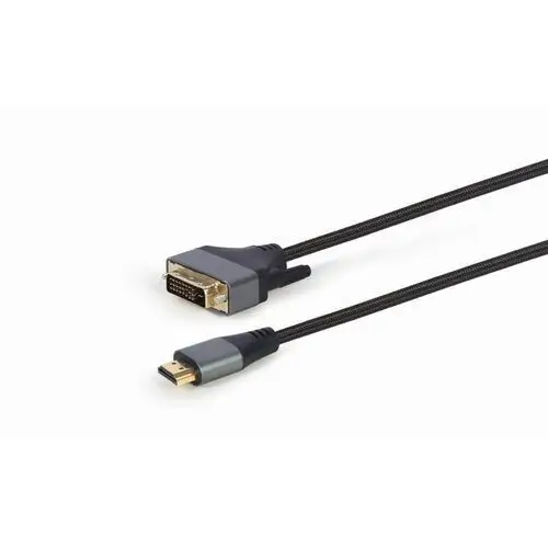 Gembird Kabel HDMI do DVI w oplocie 1.8m pozłacane końcówki, 2_436959