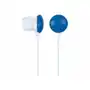 Gembird mhp-ep-001-b gembird słuchawki stereo douszne mp3, 3.5mm jack, niebieskie (90 cm) Sklep on-line