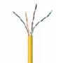 Gembird utp kabel drut kat 5e cca 305m żółty awg24 Sklep on-line