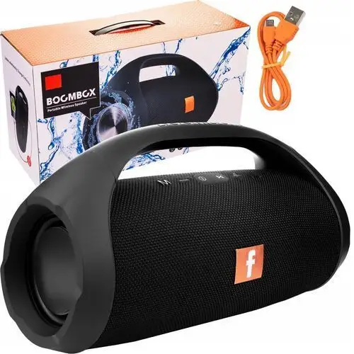 Głośnik Bluetooth Bezprzewodowy Boombox Mobilny Usb Radio Led MP3 Przenośny