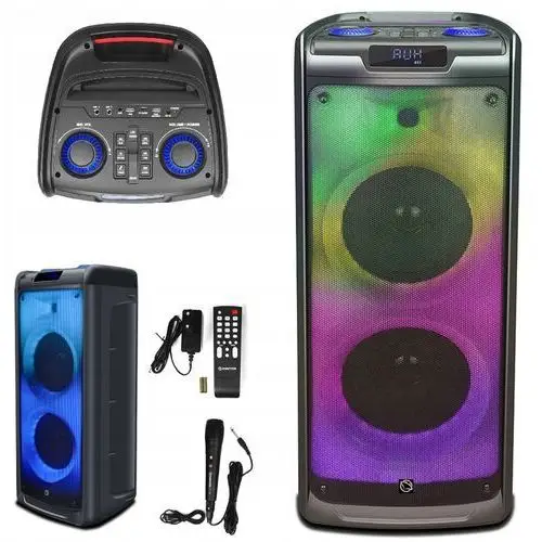 Głośnik Bluetooth Przenośny Karaoke Manta 100W Usb