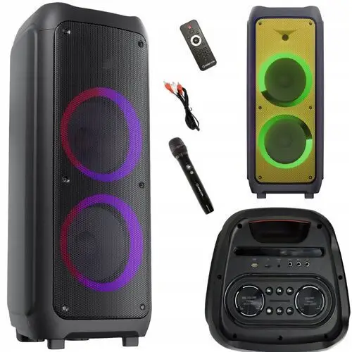 Głośnik Bluetooth Przenośny Karaoke Power Audio Manta Krios 350W 12"