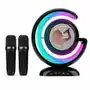 Głośnik Bluetooth Przenośny Karaoke Rgb 2 Mikrofony Usb Sd Mini Jack Sklep on-line