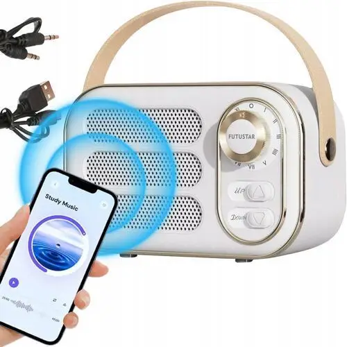 Głośnik Bluetooth Przenośny Mobilny Bezprzewodowy Mocny Z Usb Radio Fm Sd