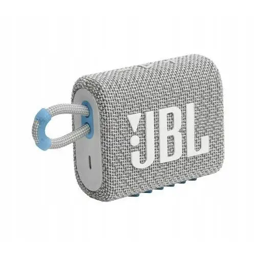 Głośnik przenośny Jbl Go 3 Eco Bluetooth Mobilny Biało-szary