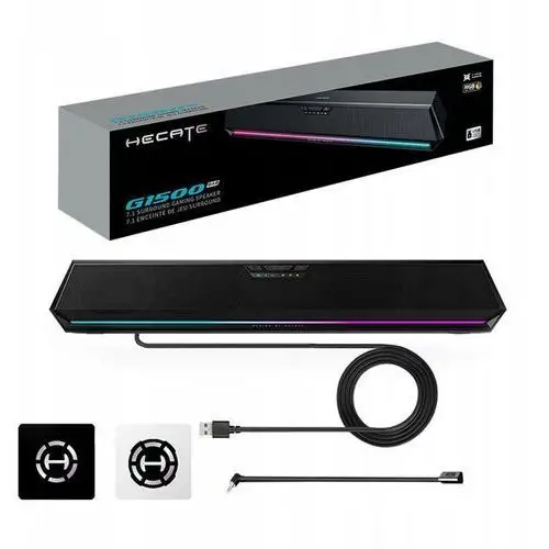 Głośnik soundbar Rgb Usb bluetooth 5W 7.1 Edifier Hecate G1500 Bar czarny